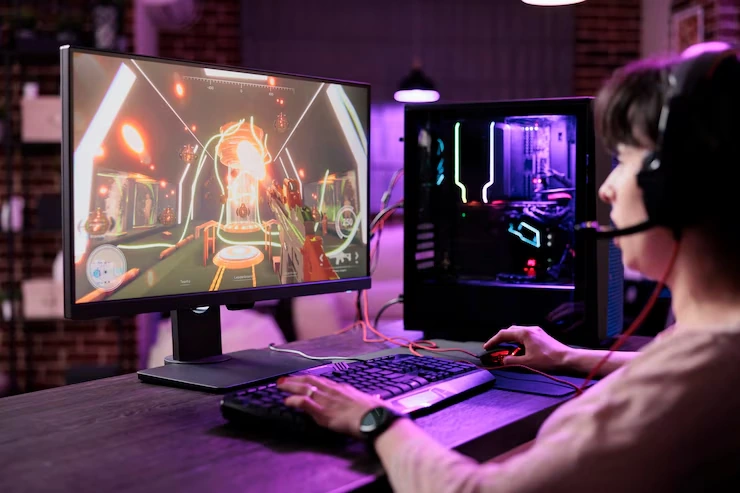 Unity Game Development Agency in UK creating futuristic first-person shooter