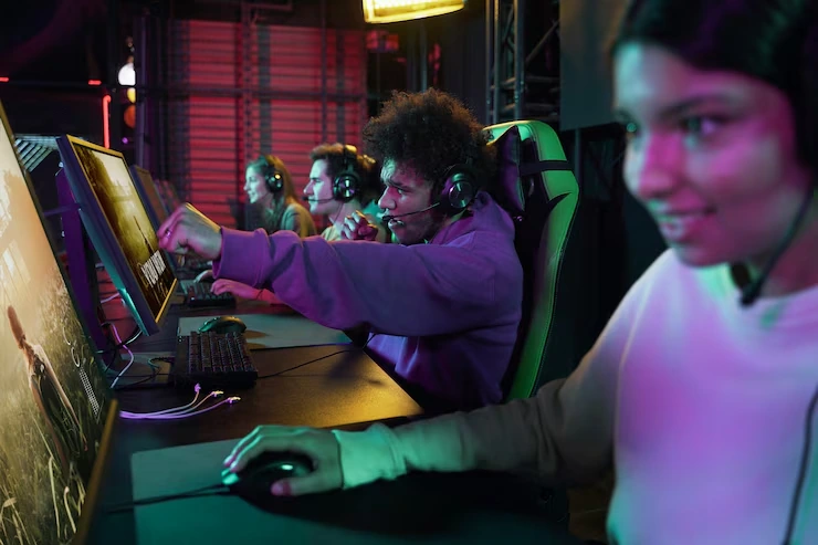 Unity Game Development Agency in UK team testing multiplayer gameplay